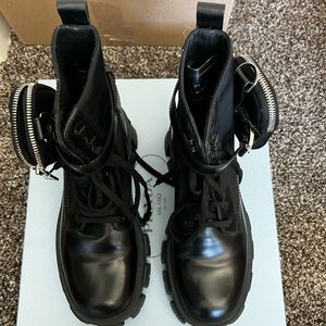 Prada Monolith Boots 37.5
